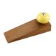 Yellow Pink Crackle Ceramic Wooden Door Stopper